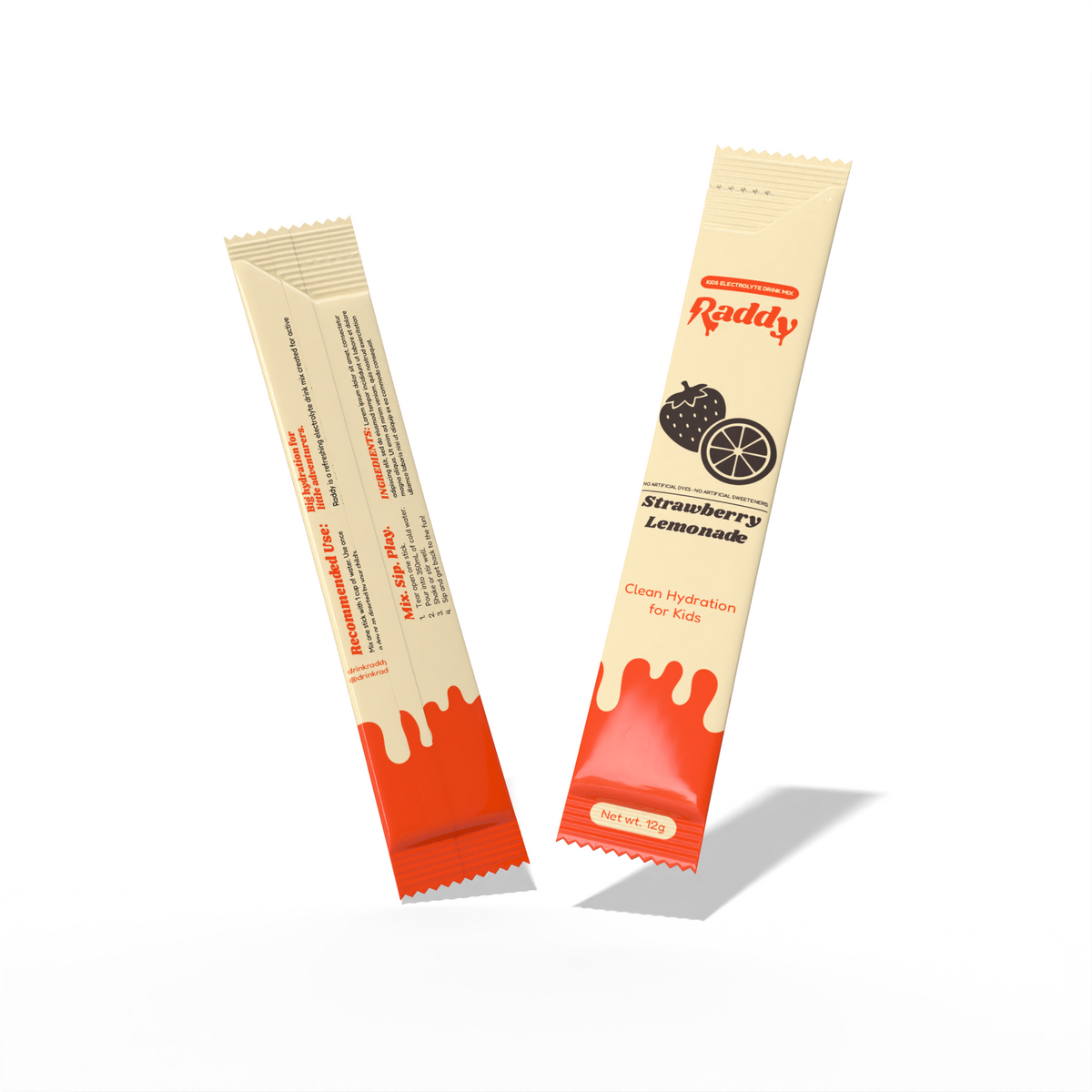Raddy Mock Up 2026 Kids Electrolyte Brand