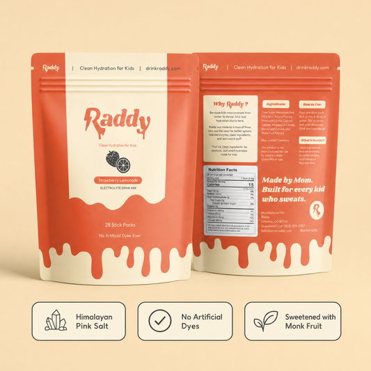 Raddy Strawberry Lemonade Packaging 